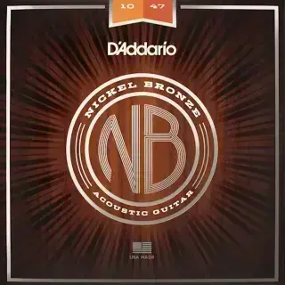 D'Addario NB1047 Nickel Bronze Extra Light 10-47