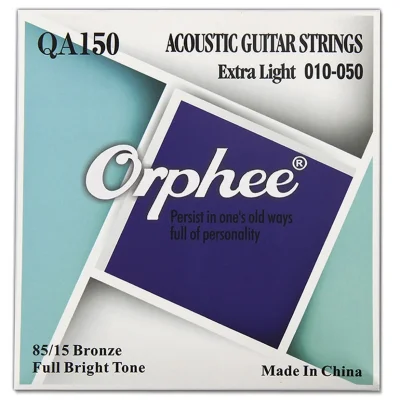 Струни Orphee QA150 85/15 Bronze Extra Light 10-50