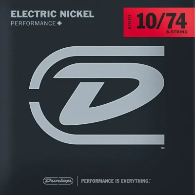 Струни Dunlop DEN1074 Nickel Wound Electric Guitar Strings 10-74 | 8-String