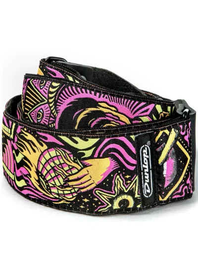 Ремінь для гітари Dunlop ILD03 Ilovedust Headspace Orange Strap