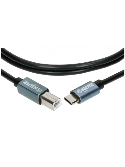 USB кабель Klotz USB 2.0 Cable Plug C - Plug B 1 m