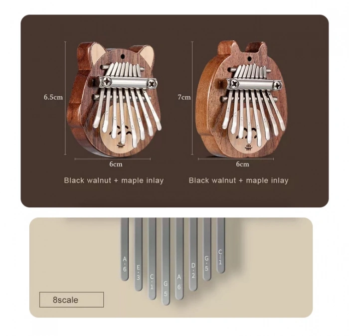 Калімба Калімба Hluru KML8 Walnut