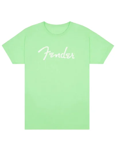 Футболка Fender T-Shirt Spaghetti Logo Surf Green XL