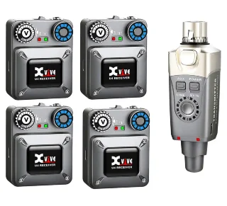 Xvive U4R4 In-Ear Monitor Wireless System (Grey)
