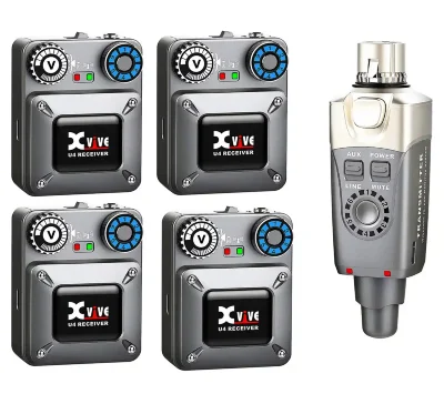 Радіосистема Xvive U4R4 In-Ear Monitor Wireless System (Grey)