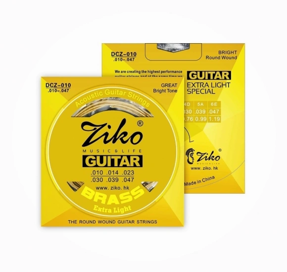Струны Ziko DCZ-010 Brass 10-47