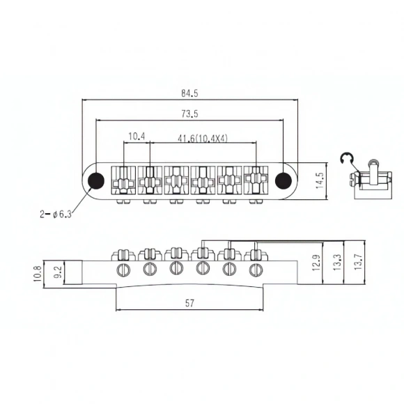 Бридж Paxphil BM005 (Black) Бридж Paxphil BM005 (Black)
