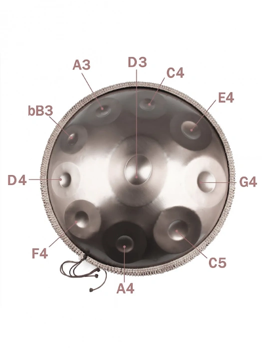 Хендпан Хендпан Fzone HP22I9N-Blue Handpan Drum 22"