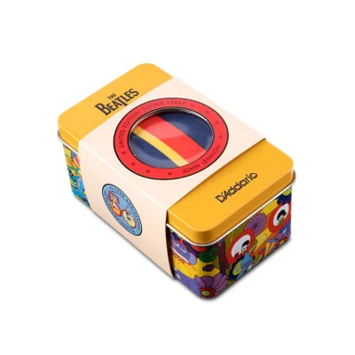 Ремінь для гітари D'Addario 50BTYS00 Yellow Submarine 50th Anniversary Guitar Strap Tin - John