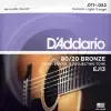 Струни D'Addario EJ13 80/20 Bronze Custom Light 11-52