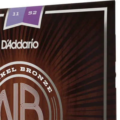 Струни D'Addario NB1152 Nickel Bronze Custom Light 11-52