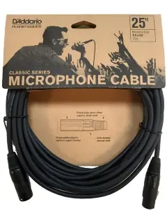 D'Addario PW-CMIC-25 Classic Series Microphone Cable (7.62m)