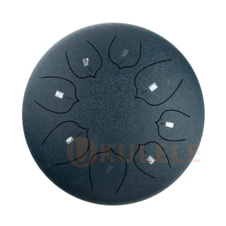 Hluru THL8-12 Navy Blue 12" (30см) 8 нот Tongue Drum Carbon Steel