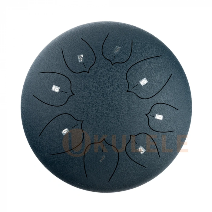 Глюкофон Глюкофон Hluru THL8-12 Navy Blue 12" (30см) 8 нот Tongue Drum Carbon Steel