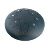 Глюкофон Hluru THL8-12 Navy Blue 12" (30см) 8 нот Tongue Drum Carbon Steel