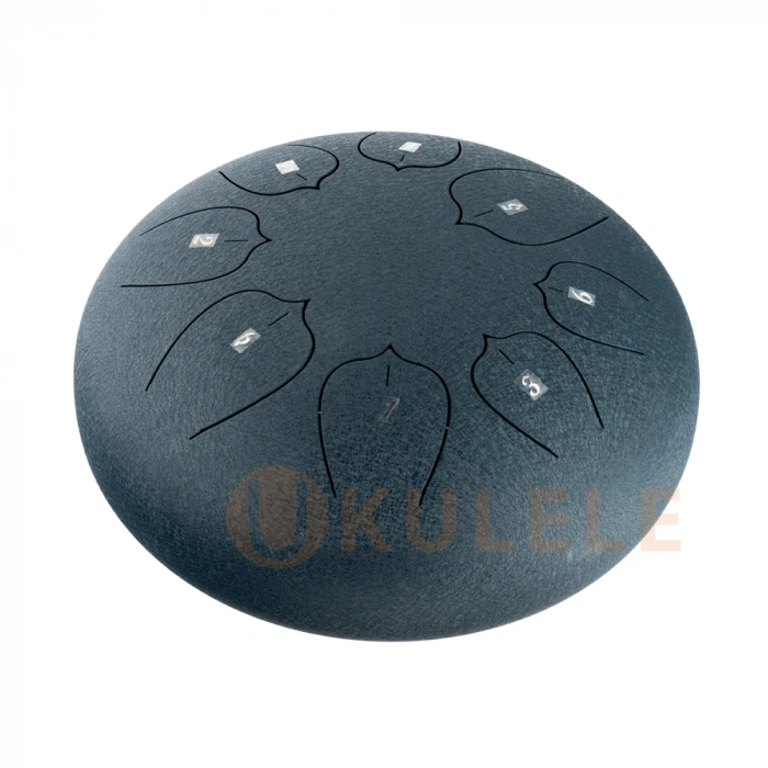 Hluru THL8-12 Navy Blue 12" (30см) 8 нот Tongue Drum Carbon Steel