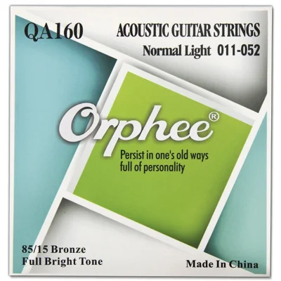 Струни Orphee QA160 85/15 Bronze Normal Light 11-52