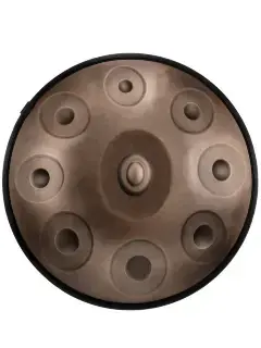 Hluru STL Handpan 9 notes 22" D Kurd Bronze