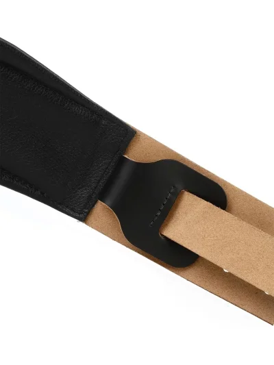 Ремінь для гітари Levy’s M26PD-BLK Amped Leather Series (Black)