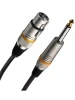 Мікрофонний кабель RockCable RCL30381 D6 F Microphone Cable XLR (f)/TS Jack (1m)