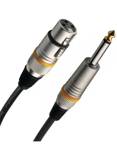 RockCable RCL30381 D6 F Microphone Cable XLR (f)/TS Jack (1m)