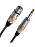 Мікрофонний кабель RockCable RCL30381 D6 F Microphone Cable XLR (f)/TS Jack (1m)