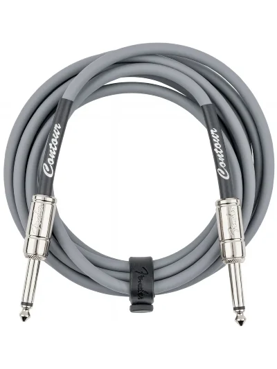Інструментальний кабель Fender Cable Contour Series 10' Inca Silver
