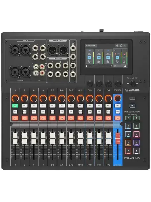Мікшерний пульт Мікшерний пульт Yamaha MGX12V (Black)