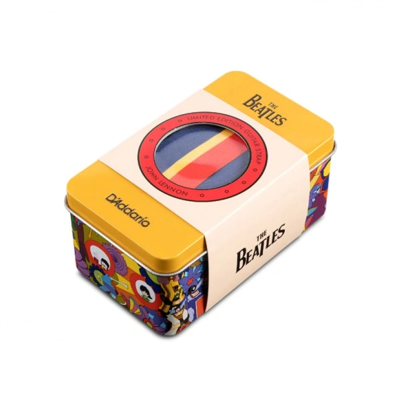 Ремінь для гітари D'Addario 50BTYS01 Yellow Submarine 50th Anniversary Guitar Strap Tin - Paul Ремінь для гітари D'Addario 50BTYS01 Yellow Submarine 50th Anniversary Guitar Strap Tin - Paul