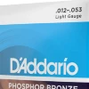 Струни D'Addario EJ16 Phosphor Bronze Regular Light 12-53