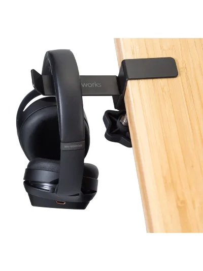 Тримач для навушників Gator Frameworks GFW-HP-Hangerdesk Headphone Hanger For Desks
