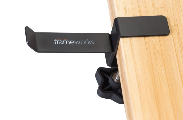 Gator Frameworks GFW-HP-Hangerdesk Headphone Hanger For Desks