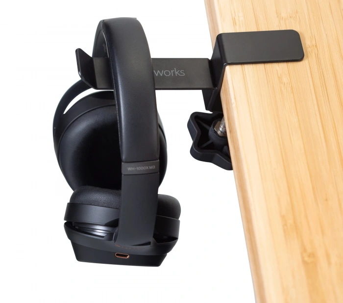 Gator Frameworks GFW-HP-Hangerdesk Headphone Hanger For Desks