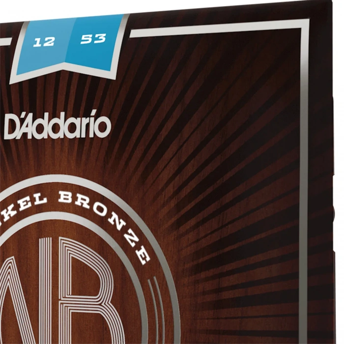 D'Addario NB1253 Nickel Bronze Light 12-53