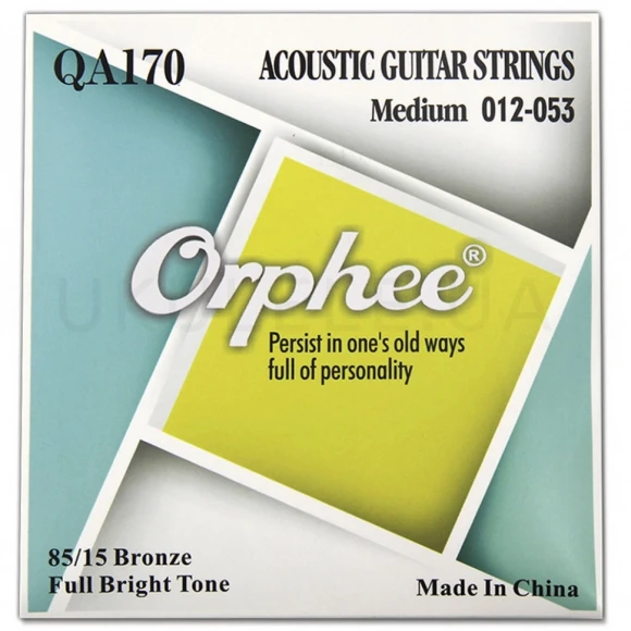 Струны Orphee QA170 85/15 Bronze Medium 12-53