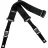 Dimarzio DD2200BK 2 Inch Nylon Cliplock Black