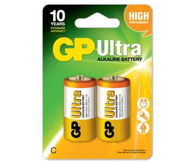 Батарейка GP Ultra Alkaline 1.5V C