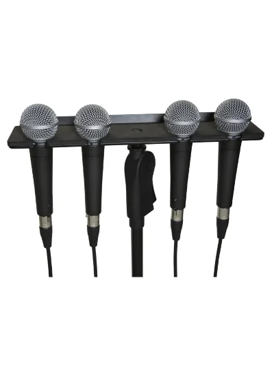 Тримач мікрофонний Gator Frameworks GFW-MIC-4TRAY Multi Mic Holder Four (4) Mics
