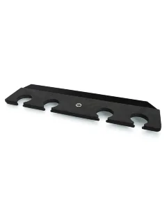 Gator Frameworks GFW-MIC-4TRAY Multi Mic Holder Four (4) Mics
