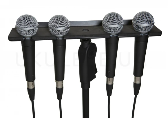 Мікрофонний тримач Gator Frameworks GFW-MIC-4TRAY Multi Mic Holder Four (4) Mics