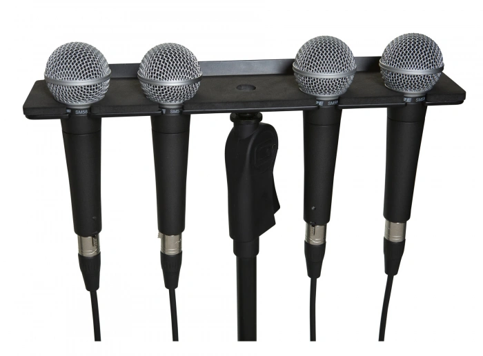 Мікрофонний тримач Мікрофонний тримач Gator Frameworks GFW-MIC-4TRAY Multi Mic Holder Four (4) Mics