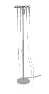 Gator Frameworks GFW-MIC-4TRAY Multi Mic Holder Four (4) Mics