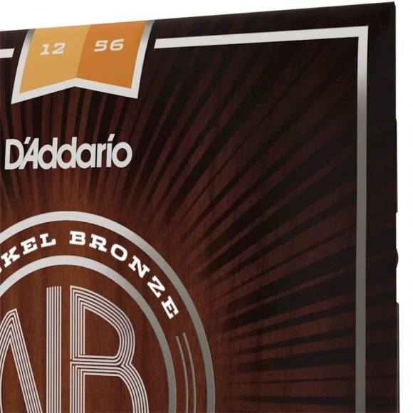 Струни D'Addario NB1256 Nickel Bronze Light Top / Medium Bottom 12-56 Струни D'Addario NB1256 Nickel Bronze Light Top / Medium Bottom 12-56