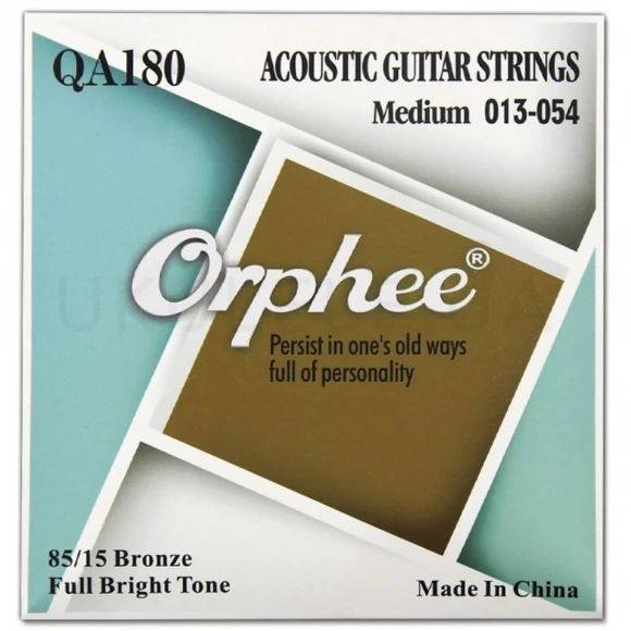 Струны Orphee QA180 85/15 Bronze Medium 13-54