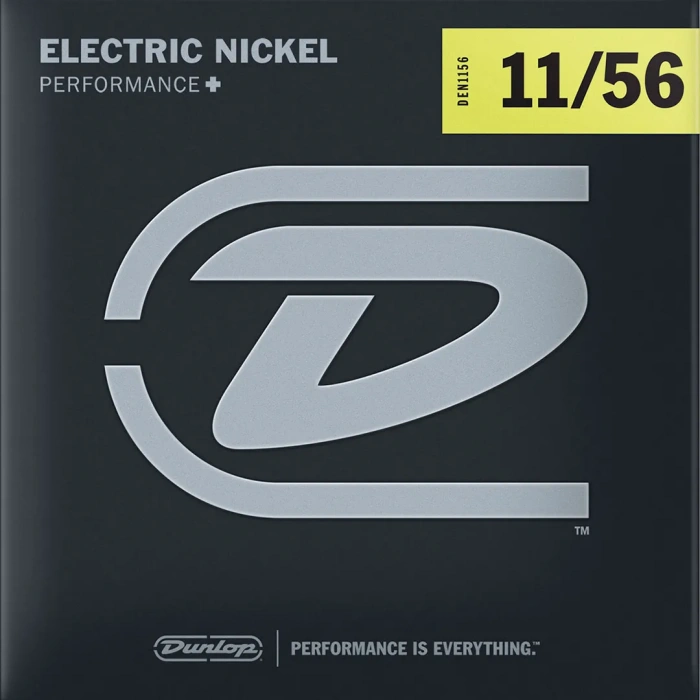 Dunlop DEN1156 Nickel Wound Electric Guitar Strings 11-56