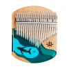 Калімба Hluru KW21 Whale Deep Ocean Plate Beech