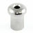 Paxphil HS114 Guitar Top Mounting String Ferrule (Chrome)