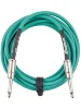 Інструментальний кабель Fender Cable Contour Series 10' SHerwood Green