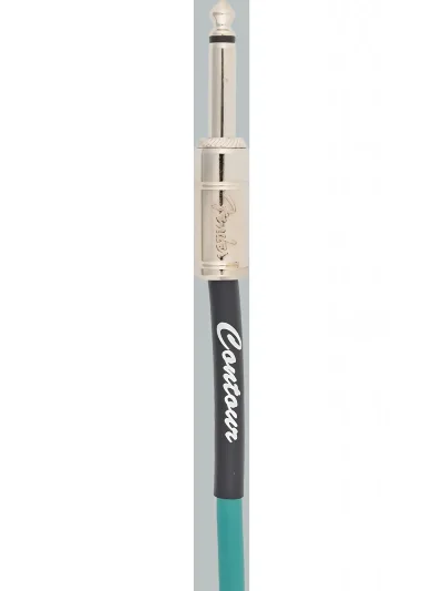 Інструментальний кабель Fender Cable Contour Series 10' SHerwood Green