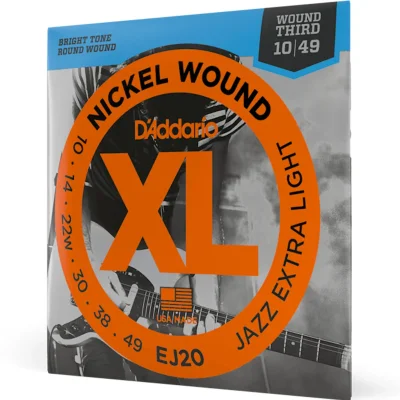Струни D'Addario EJ20 XL Nickel Wound Jazz Extra Light 10-49